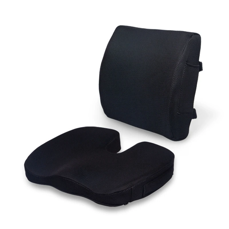 

Seat Cushion With Adjustable Strap-Chair Cushions For Sciatica Pain Relief-With Washable Cover