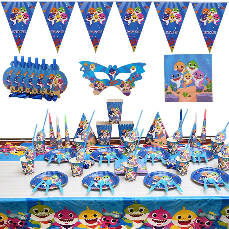 

Голубые детские Мультяшные воздушные шары, украшение на первый день рождения, для мальчиков и девочек, товары для вечеринки с голубым океан...