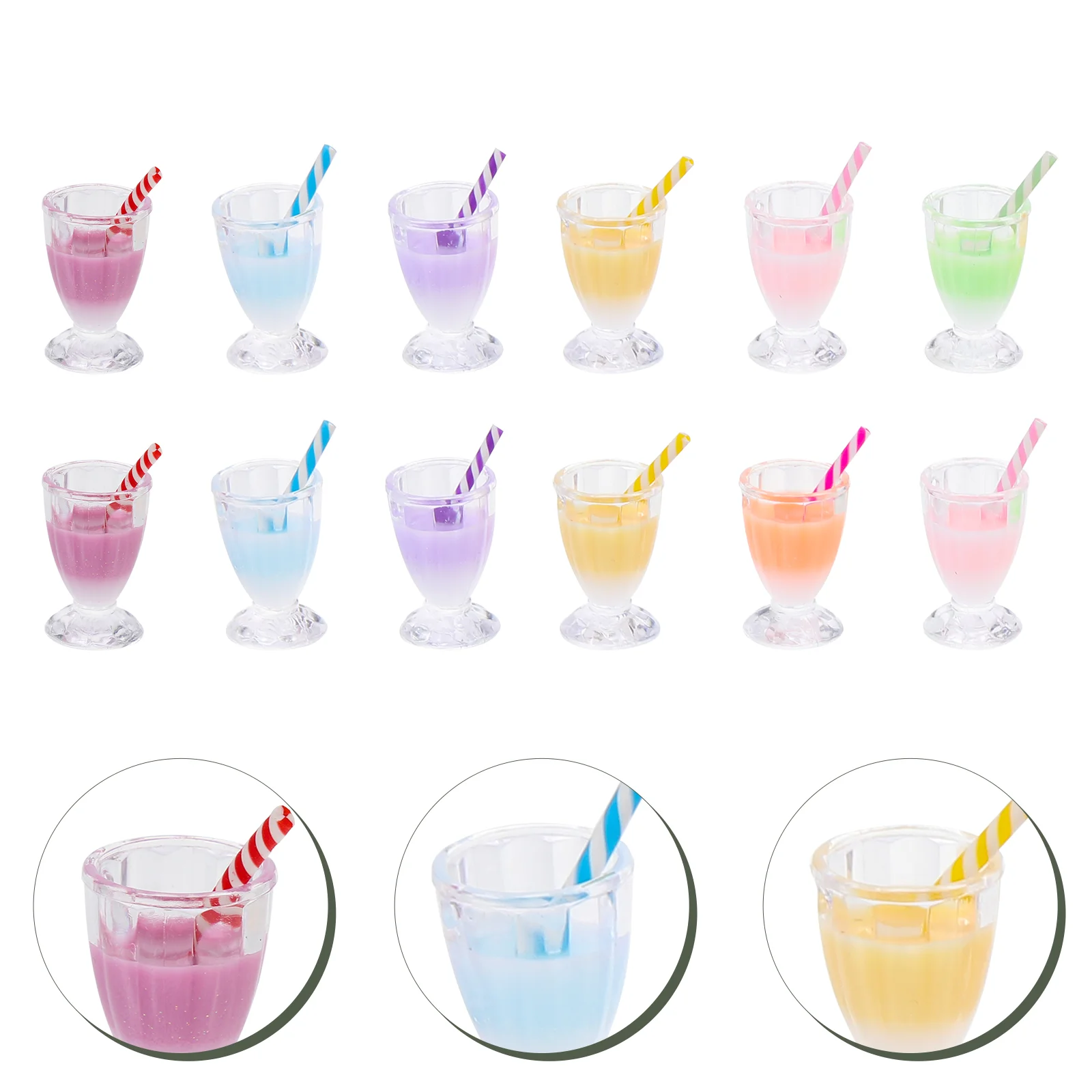 

12Pcs Charms Jewelry Accessories DIY Jewelry Resin Charms for Decoration DIY Jewelry Earrings Making