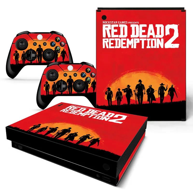 

Red dead redemption2 Colorful Cover For Xbox one X Sticker For Xboxes Series X Controller Decal Skin
