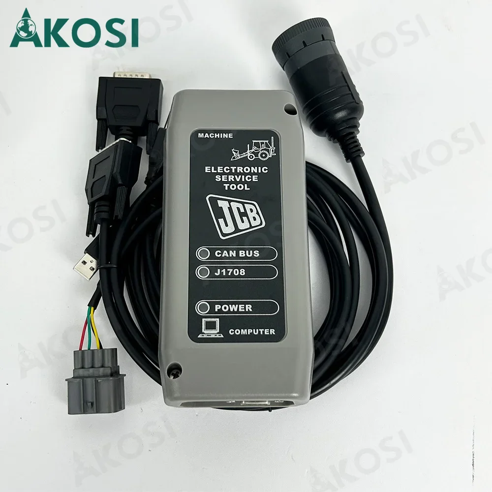 DLA JCB Service Master Excavator Сельскохозяйственный диагностический сканер для электронного