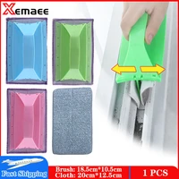 brush for cleaning windows wipe glass groove cleaning brush washing windows sill gap track brush cleaning tools