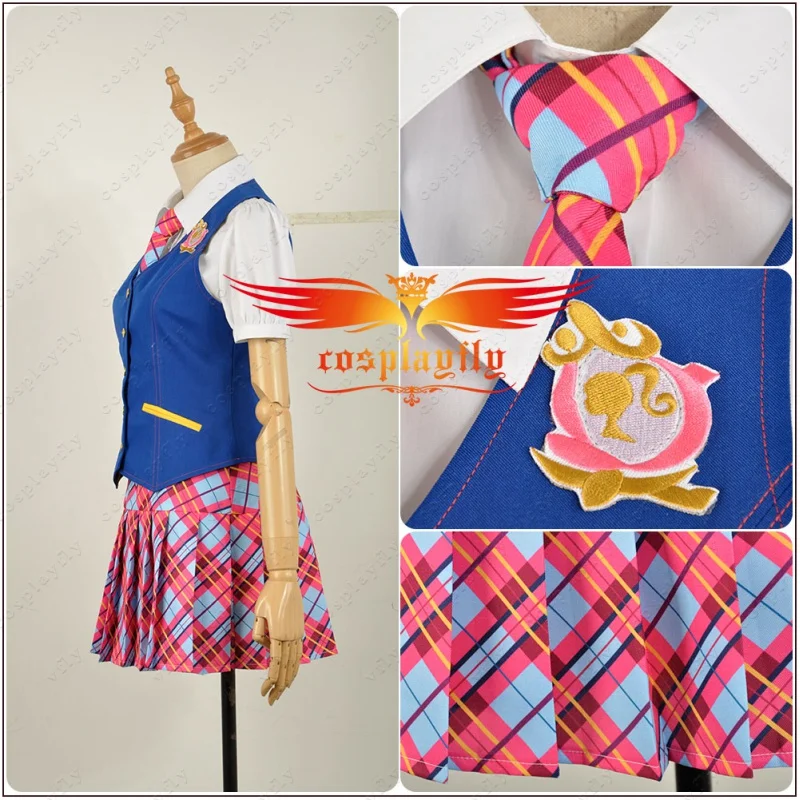 

in Stock Anime Princess Charm School Sophia Blair Willows Girl JK Uniform Skirt for Adult Cosplay Costume Lolita Dress Halloween