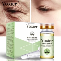 yoxier snails anti wrinkle face serum hyaluronic acid shrink pores moisturizing essence oil control anti aging korean cosmetics