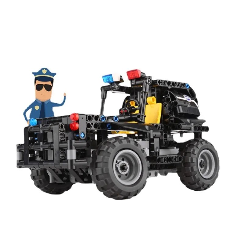

Новый MOC RC набор военных патрулей машины Строительные блоки военные фигурки кирпичи собранные Сделай Сам день рождения развивающие игрушки...