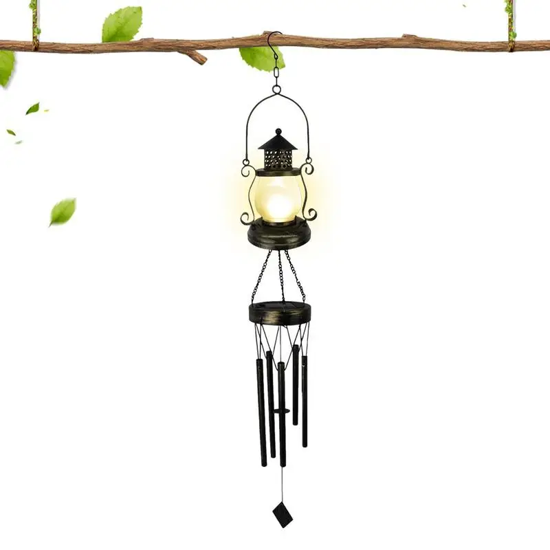

Camping Lights Wind Chime Decor Portable Solar Led Lanterns For Power Outages Outdoor Solar Wind Chimes Waterproof Camping Lamp