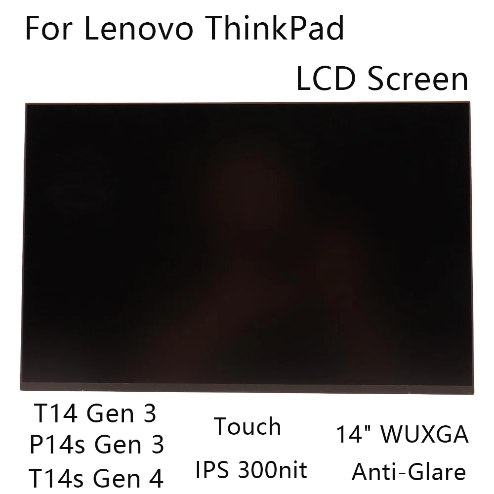 14 &quotWUXGA новый для Lenovo ThinkPad T14 Gen 3 T14s 4 ЖК-экран ноутбука сенсорный антибликовый IPS