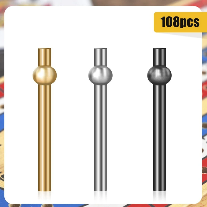 108 шт. колышки для креббижа надежные железные конический дизайн универсальный