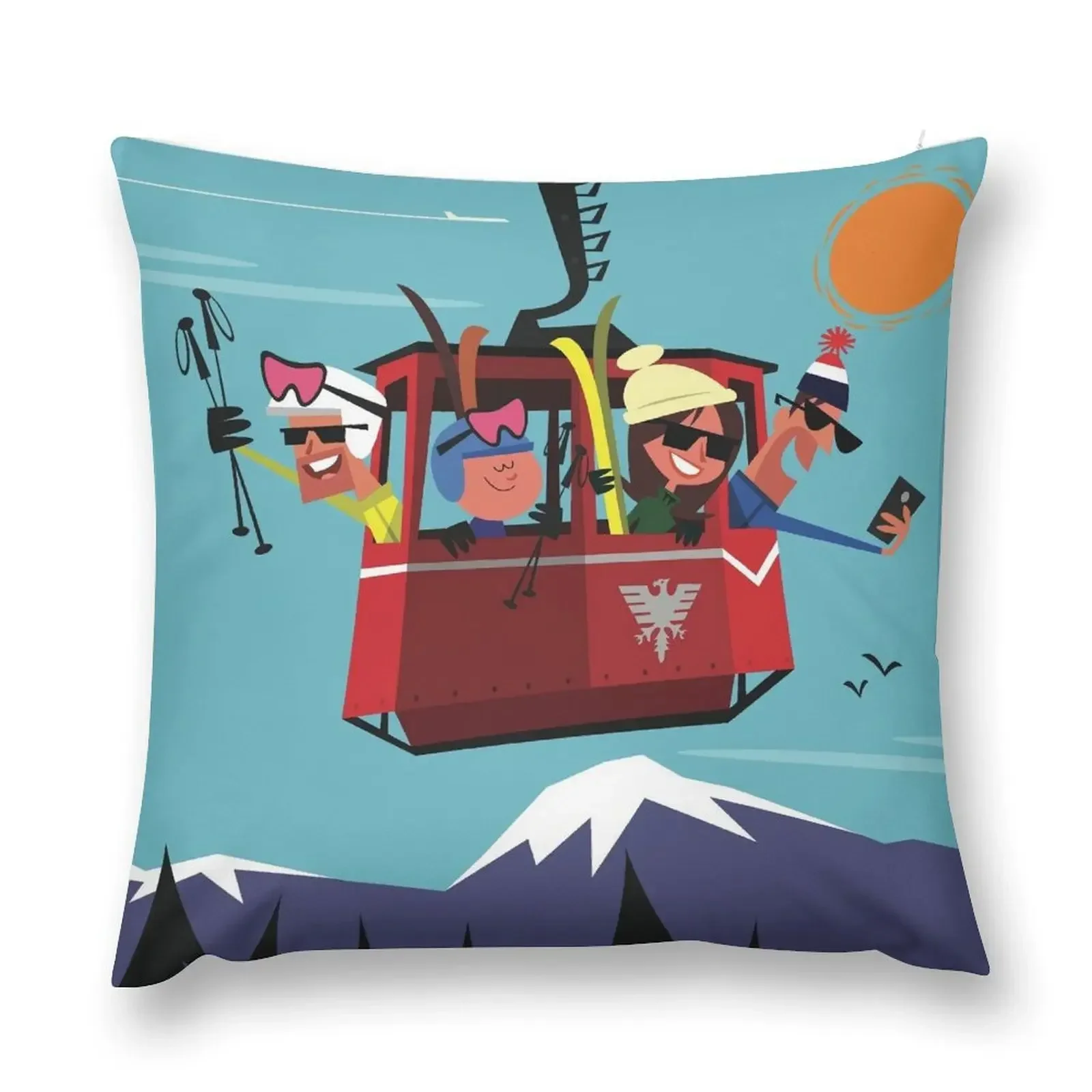 Плакат Val D'Isere декоративная подушка наволочки чехлы для дивана диванная