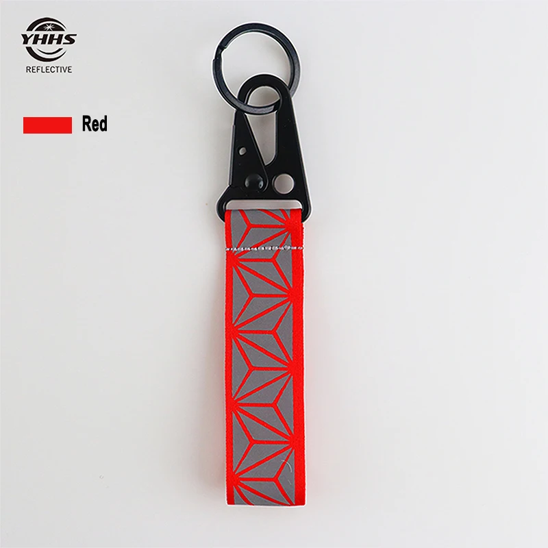 

Светоотражающие брелки 10 см, подвеска-отражатель высокой видимости, маркер безопасности дорожного движения для ночной велосипедной сумки, аксессуары, автомобильные брелоки