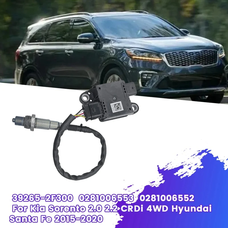 Датчик выхлопных газов PM 39265-2F300 для Kia Sorento 2 0 Crdi 4WD Hyundai Santa Fe 2015-2020 0281006553 запчасти