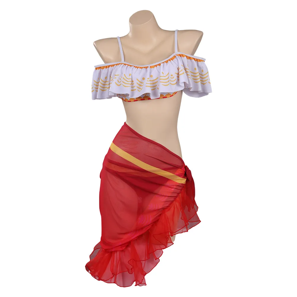 

Dolores Swimsuit Cosplay Costume Halloween Carnival Suit