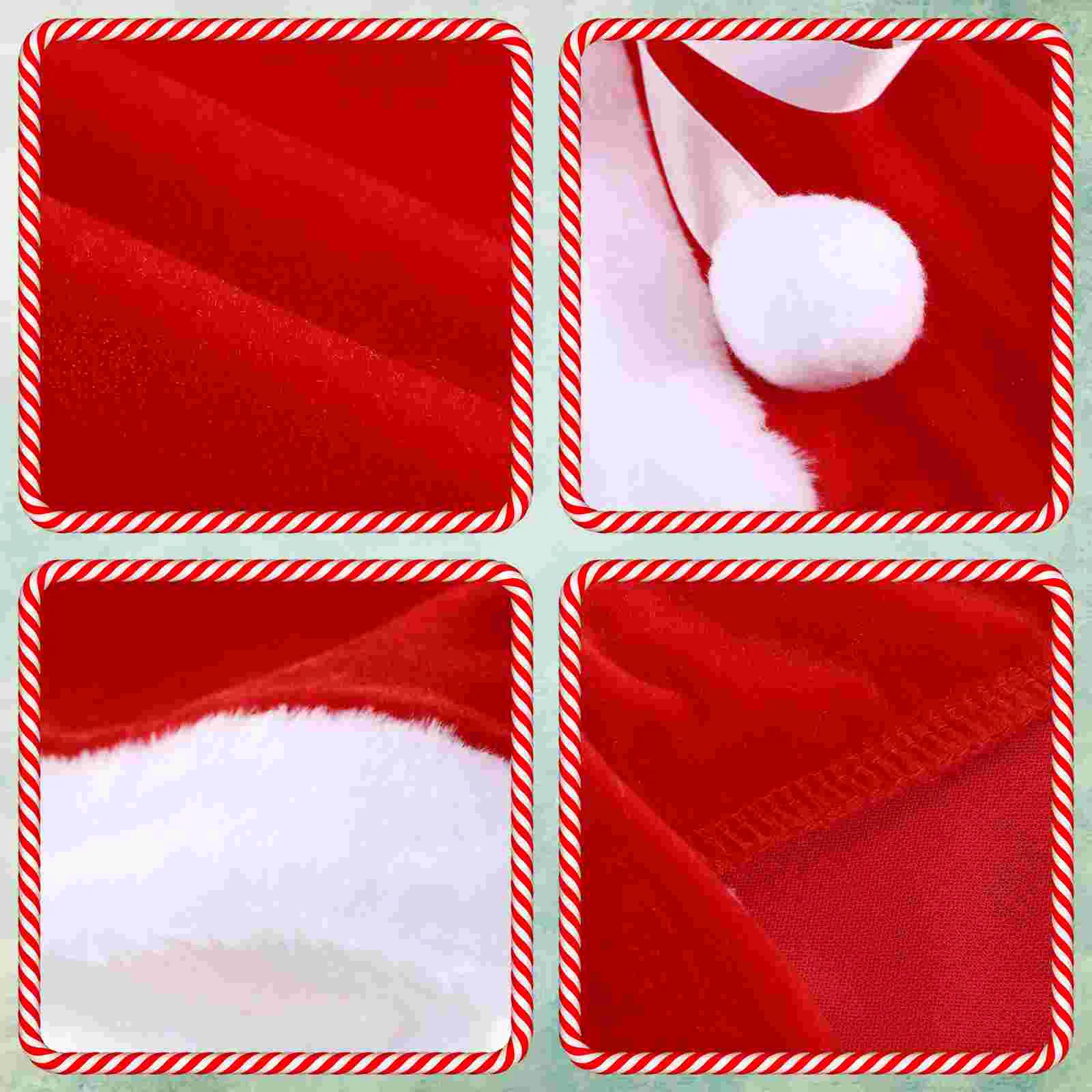 Рождественская шаль Санта-Клауса короткая накидка зимний теплый костюм для