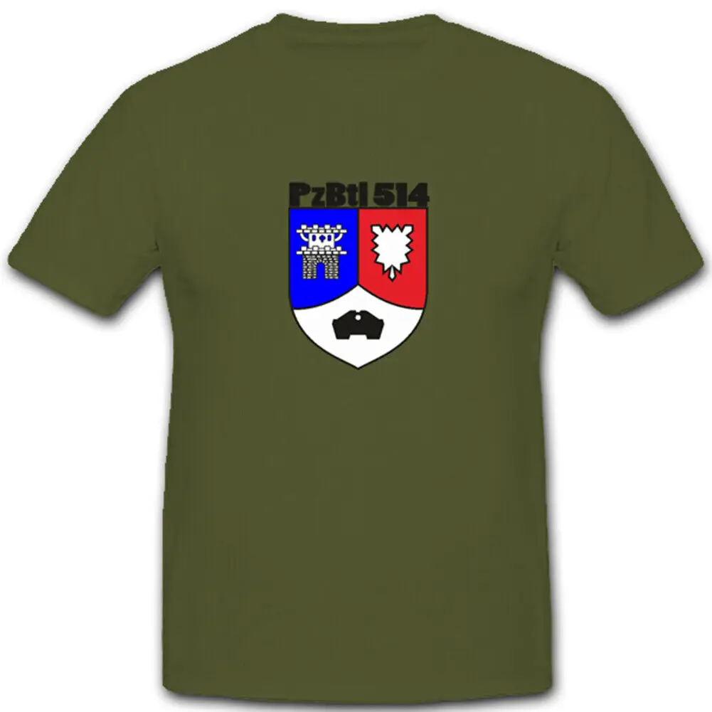 PzBtl 514 батальон танков герб оружия футболка 4693