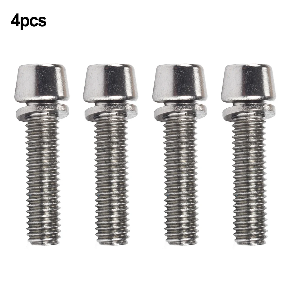 

Cycling Outdoor Sports Screws Bicycle Stem Screws Accessories Bolts Easy To Install Not Easy To Rust Parts Spacers Steel