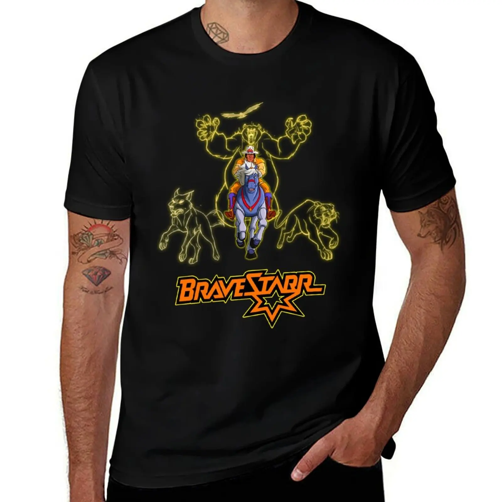 Фото Bravestarr Essential от Filmation. Футболка из мягкого легкого хлопка №1