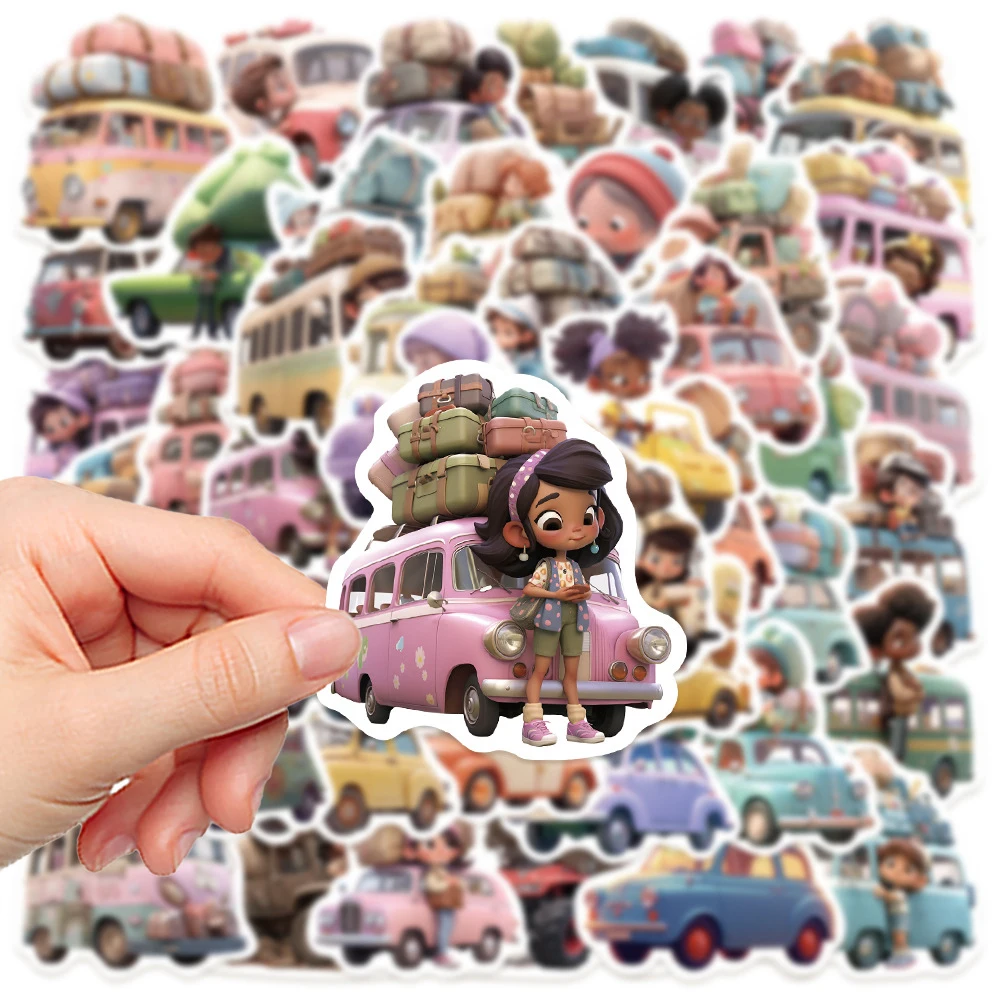 Рисунок 4 - милые аниме путешествия девушка