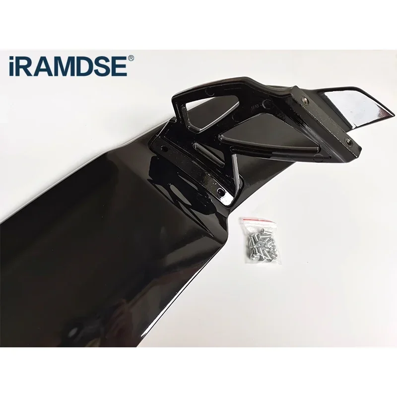 Новый! Глянцевый черный спойлер для Audi TT Type V ABS пластиковые аксессуары заднего