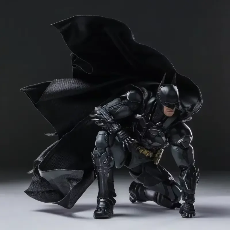 Фото Коллекционная фигурка Бэтмена Lpzz Toys Arkham Knight V8.04 в костюме, модель для декора, подарок №3