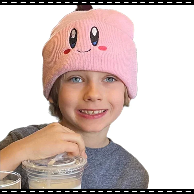 Модные дамские шапки Kirby с изображением Аниме периферийных устройств милые