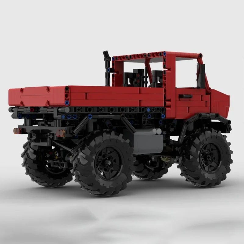 Фото 1048 деталей MOC Unimog U437 RC Technic: Конструктор, креативный рождественский подарок, развивающий STEM/STEAM-навыки, для развития практических способностей №2