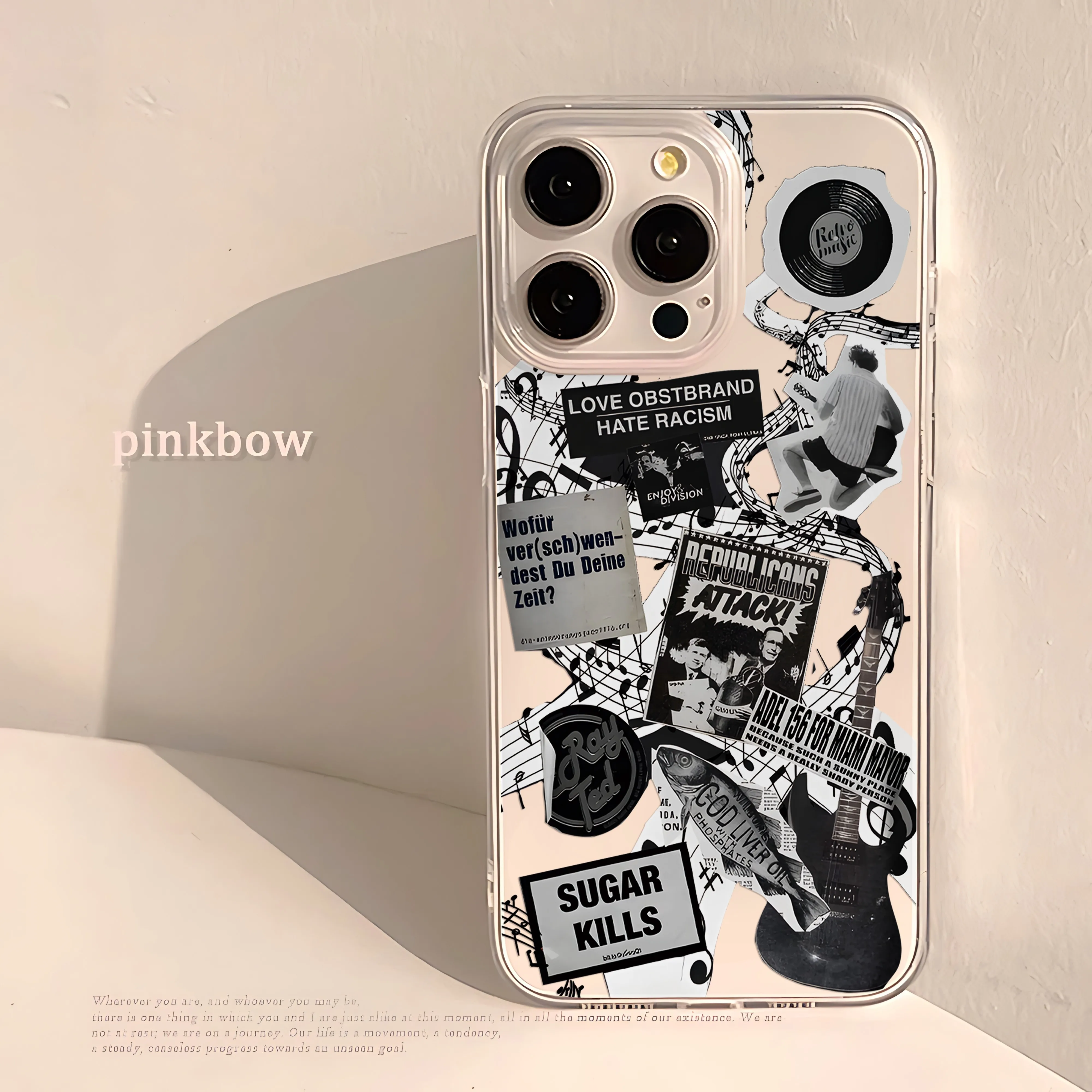 Фото Чехол для телефона с гитарой Ins Poster для Samsung Galaxy A55 A35 A25 A15 A05s A54 A24 A14 A06 A05 A13 A53 A33 A23 4G 5G Задняя крышка №4