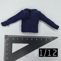 new toy 112th did pocket hero series mi6 agent of the british fashion blue sweater tops model for 6inch body collectable