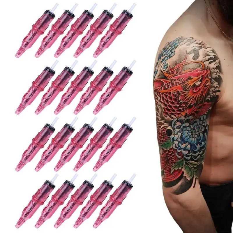 

Ball Point Pen Tattooing Cartridges 20pcs Tattooing Machine Supply For Tattooing Artists Temporary Tattooing Pen Supply