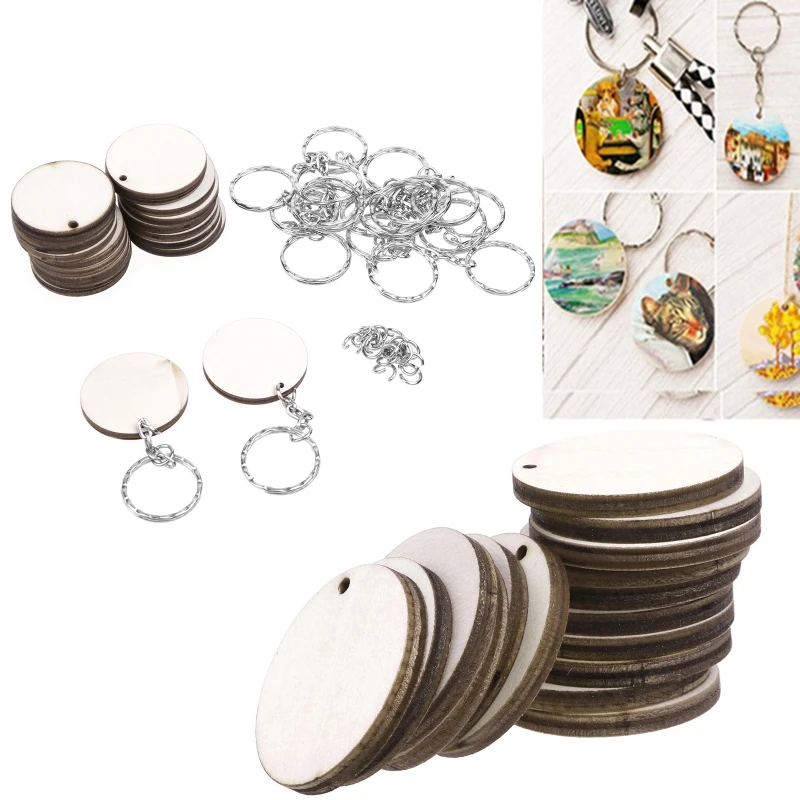 1 комплект деревянные диски из натурального пустое дерева с рельефными