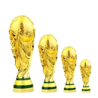 golden resin european football trophy champion gold trophy world cup mascot fans football jewelry competition craft souvenirs