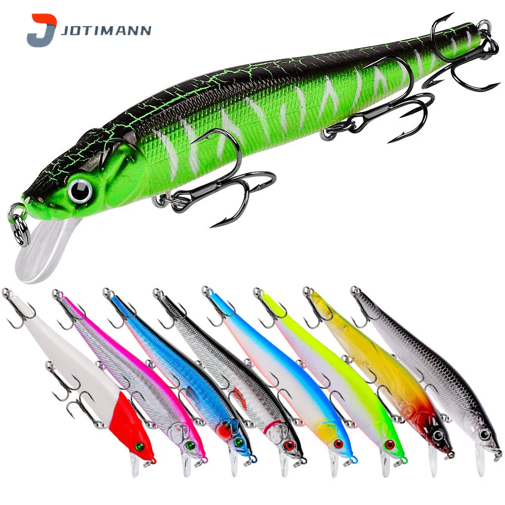 

NEW Bionic Fishing Lure Artificial Spinning Fishing Minnow Wobbler Lure Wobblers Crankbaits Hard Bait Topwater Floating Tackle