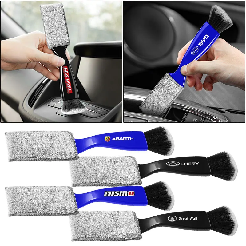 

2 In 1 Car Outlet Cleaning Tool Multi-purpose Dust Brush for Seat Cupra Leon 5f Ibiza 6l 6j Leon 1p Cushion Altea Xl Leon Goods
