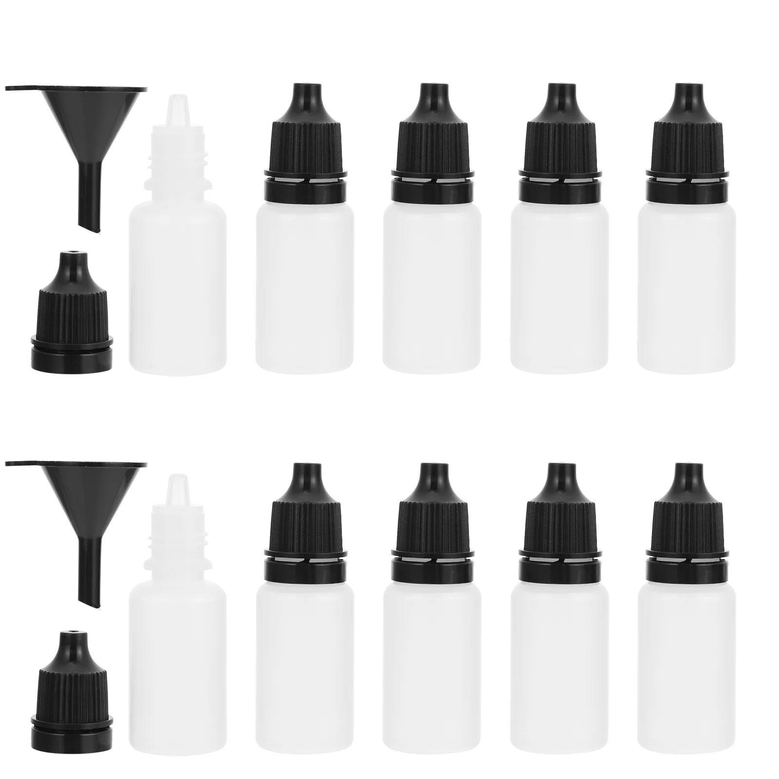 

Dropper Bottle Eye Container Liquid Bottles Essential Oil Refillable Vials Makeup Sample Dispenser Mini Clear Empty Squeeze