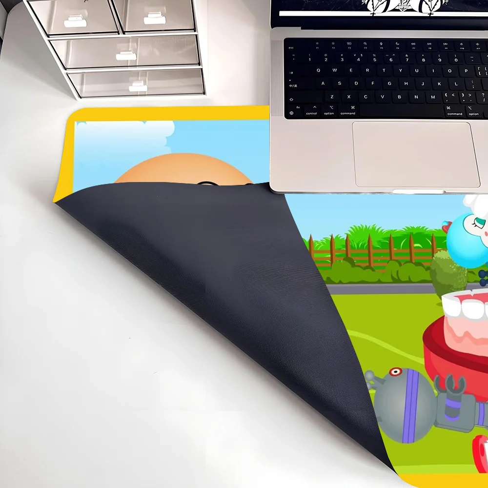 A-Anpanman Mousepad Mouse Mat Desk With Pad Gaming Accessories Prime XXL Keyboard Padding