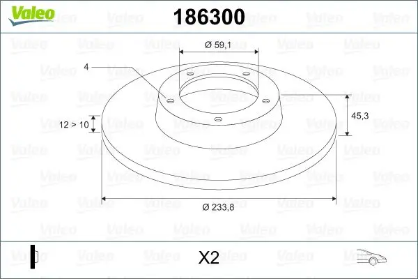 

Store code: 186300-ON brake disc mirror flat MICRA K11-02 (× 4)