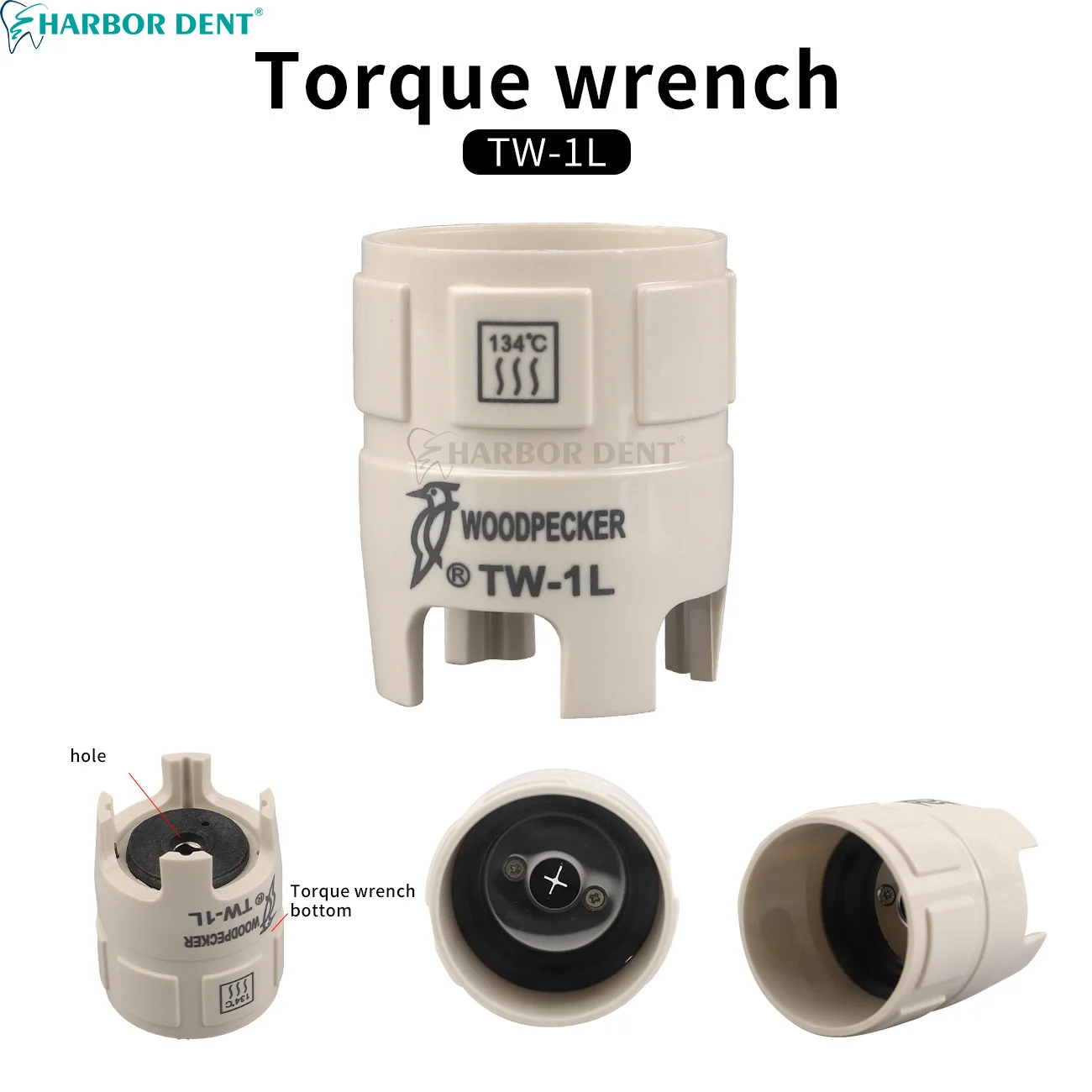 Стоматологический ультразвуковой скалер Woodpecker со светодиодным наконечником HW-5L