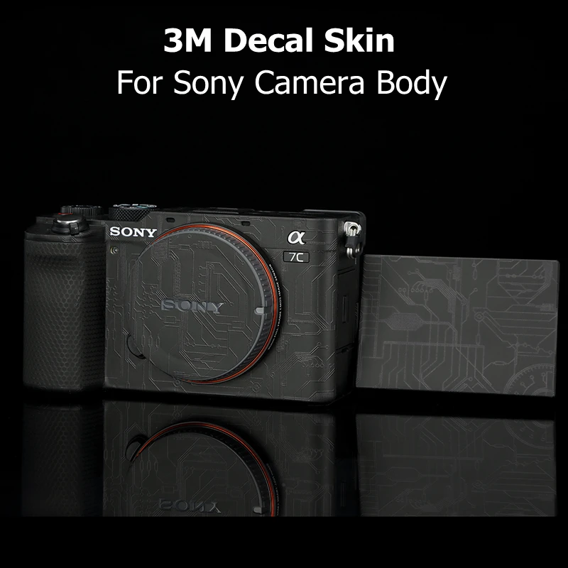 Наклейка для Sony A7C виниловая пленка защитная наклейка корпуса камеры Защитная