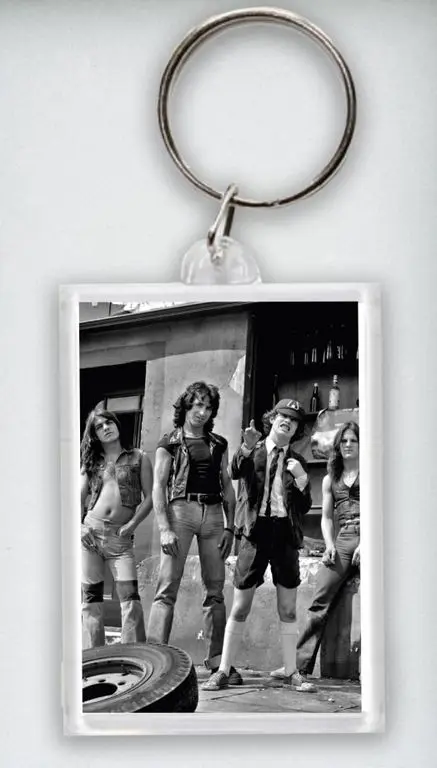 Брелок AC/DC Эй-си/ди-си №8 | Украшения и аксессуары