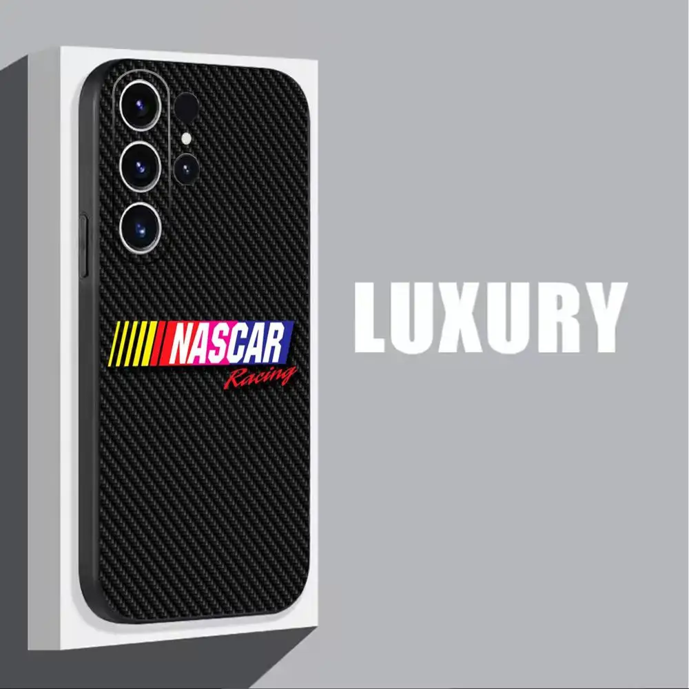 Фото Чехол для телефона N-nascarES Trend для Samsung Galaxy S26 S25 S24 S23 S22 S21 Plus Ultra Fold, мягкий, черный. №3