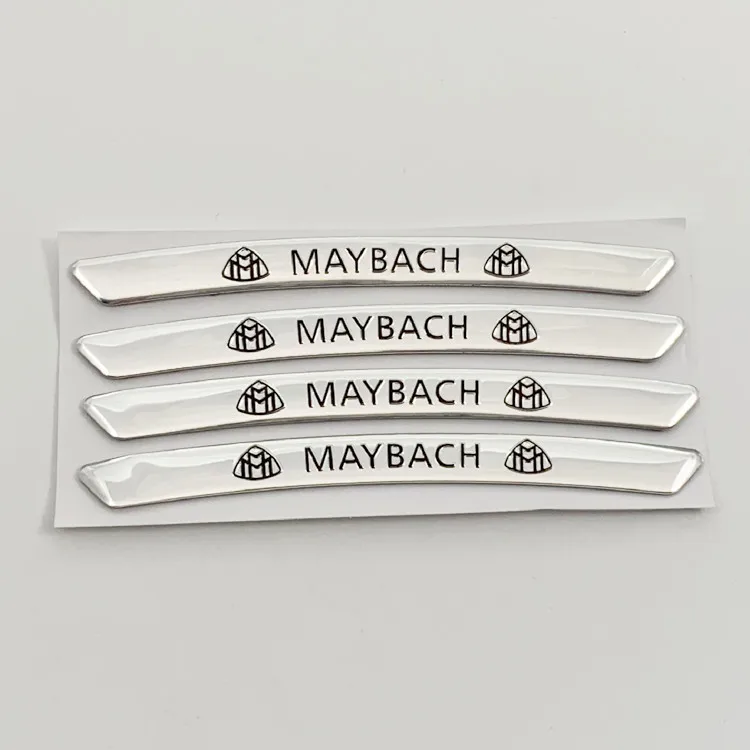 1 Набор алюминиевых 3D логотипов Maybach автомобильная наклейка на колесо обод значок