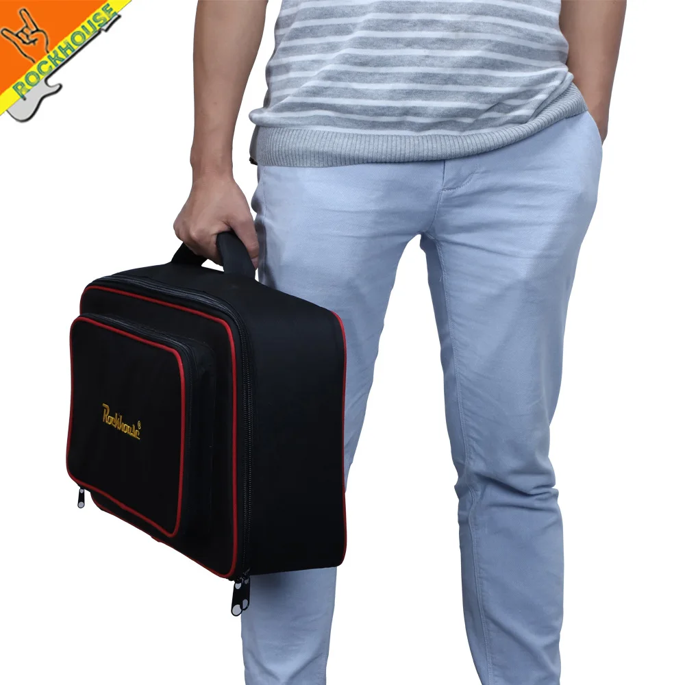 

Guitar Pedal Board Gig Bag Electric Effects Pedal board Waterproof Shockproof Hide Power Room Gig Show Guitarra Accessories