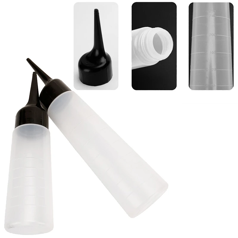 

Пустая бутылка-аппликатор для мытья волос, 150/260 мл