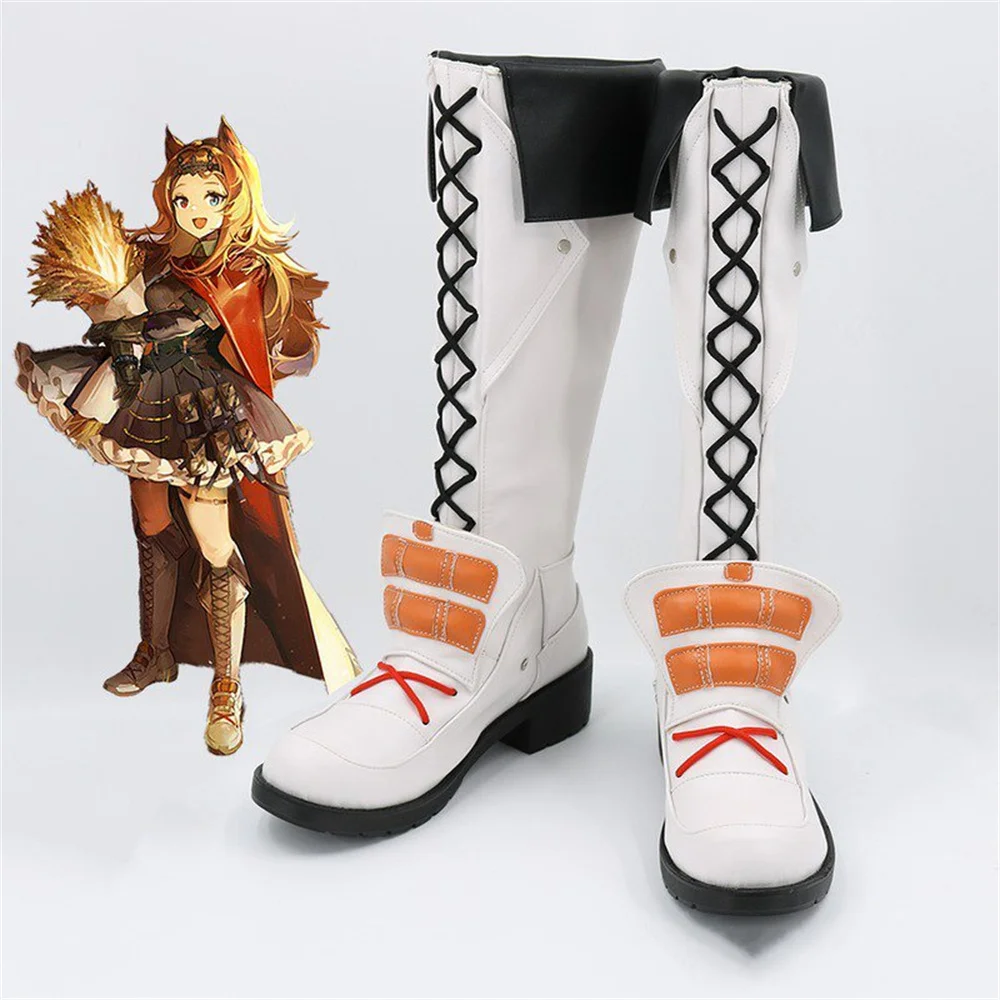 Arknight Archetto обувь для косплея сапоги для игры аниме Хэллоуин Рождество RainbowCos0 W2781