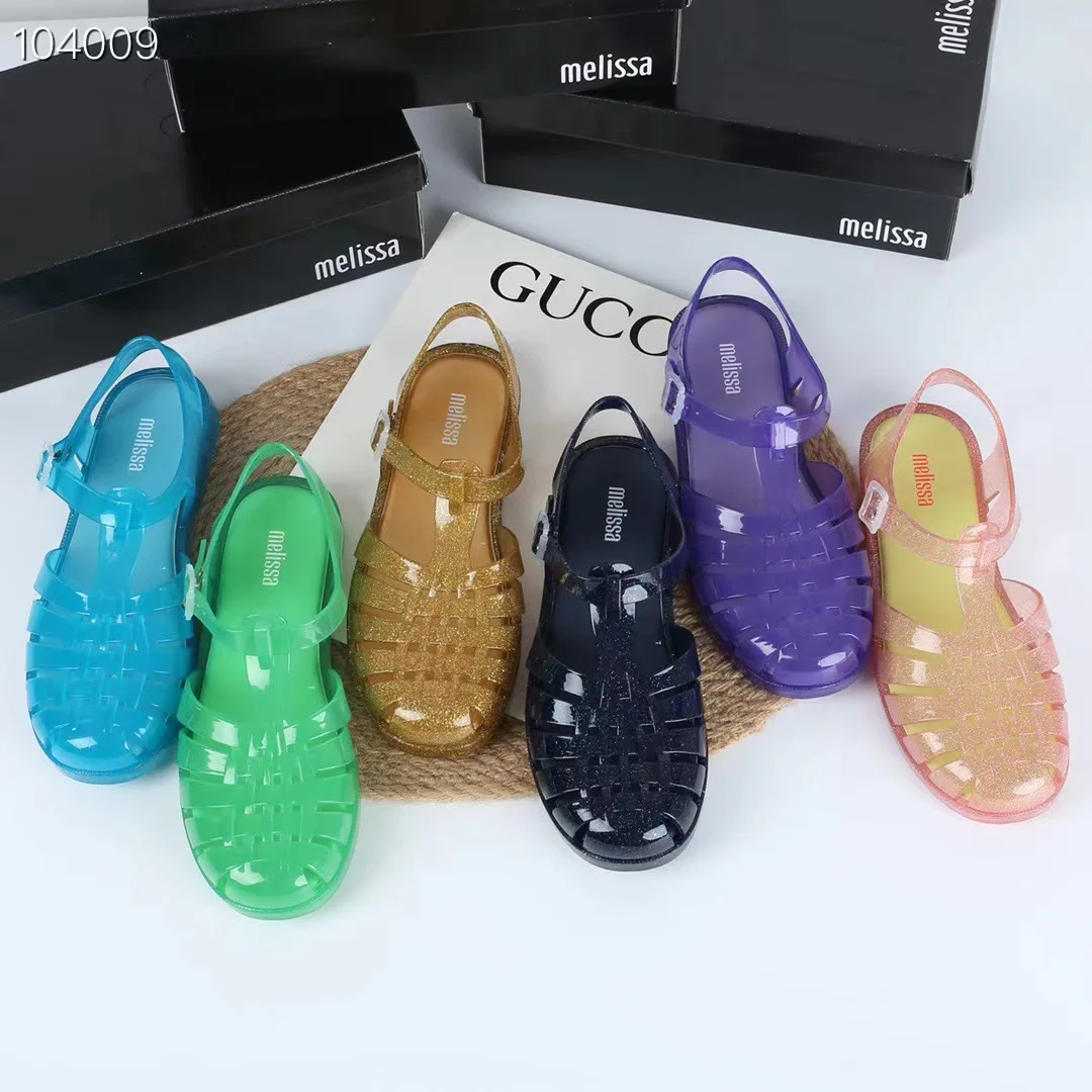 

2022 Sandals Low-Heeled Shoes With Strap Breathable Suit Female Beige New Low-heeled Clear Retro Girls Black Comfort Fashion Sca