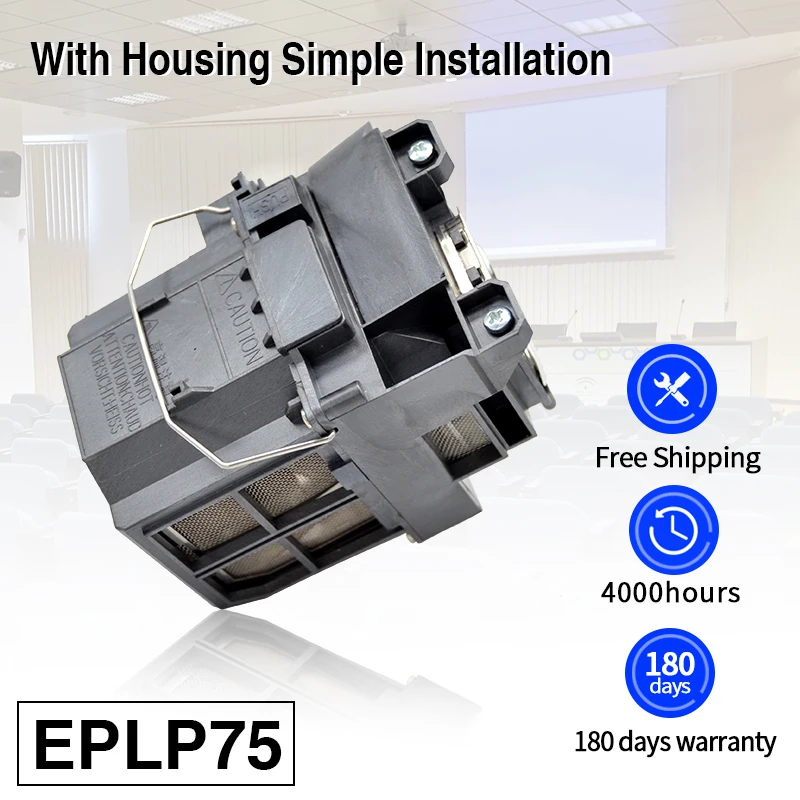 

ELPLP75 V13H010L75 for EPSON High Quality Projector Lamp EB-1940W EB-1945W EB-1950 EB-1955 EB-1960 EB-1965 H471B PowerLite 1940W