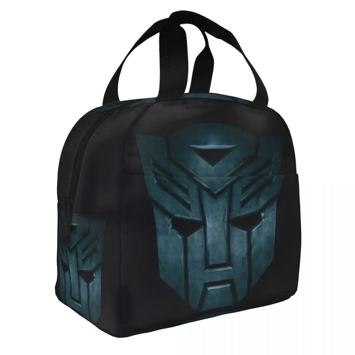 Transformers Lunch Bento Bags Portable Aluminum Foil thickened Thermal Cloth Lunch Bag for Women Men Boy