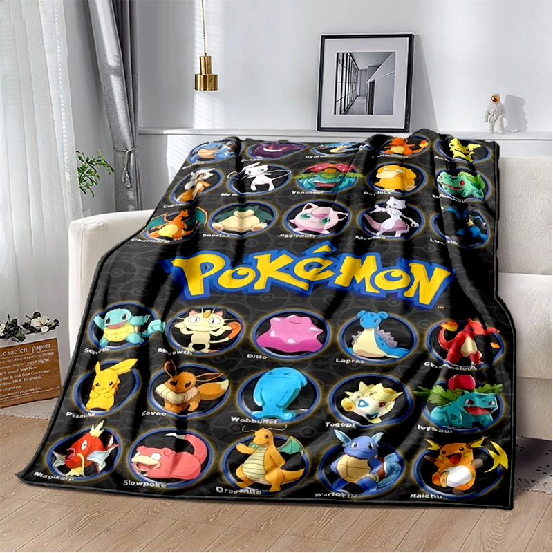 Ultra Lightweight Soft Plush Flannel Throws Anime Blanket Fo