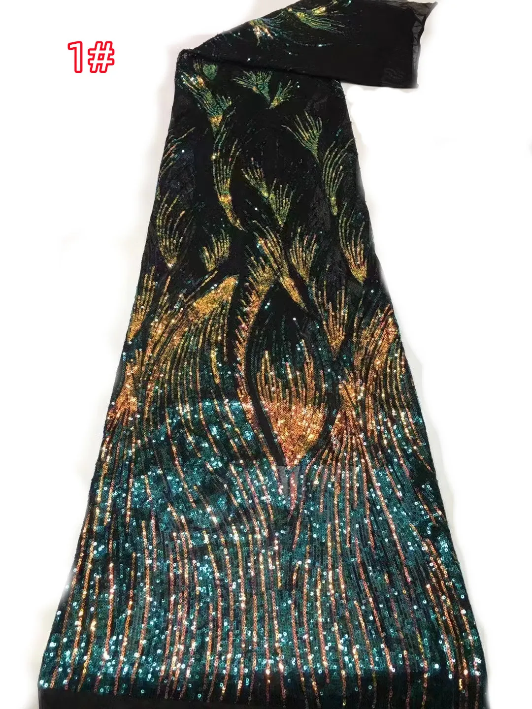 Новая тяжелая промышленная кружевная вышивка сетчатые блестки модная модель