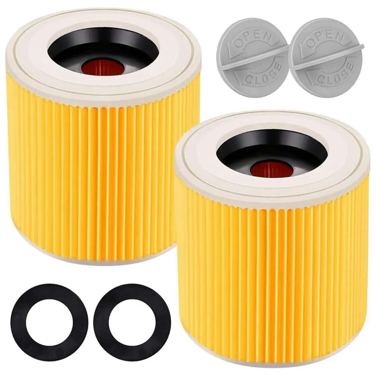 Фото HEPA-фильтр Y59A для пылесосов WD3, WD3P, WD2, WD1, MV2, MV3, A2604, A2004, A2204, A2054, NT27/1, SE 4001, SE 4002 (запчасти) №4