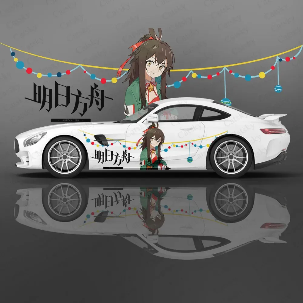 Кафка (arknight) аниме девушка автомобиль наклейка цветок виниловые автомобильные